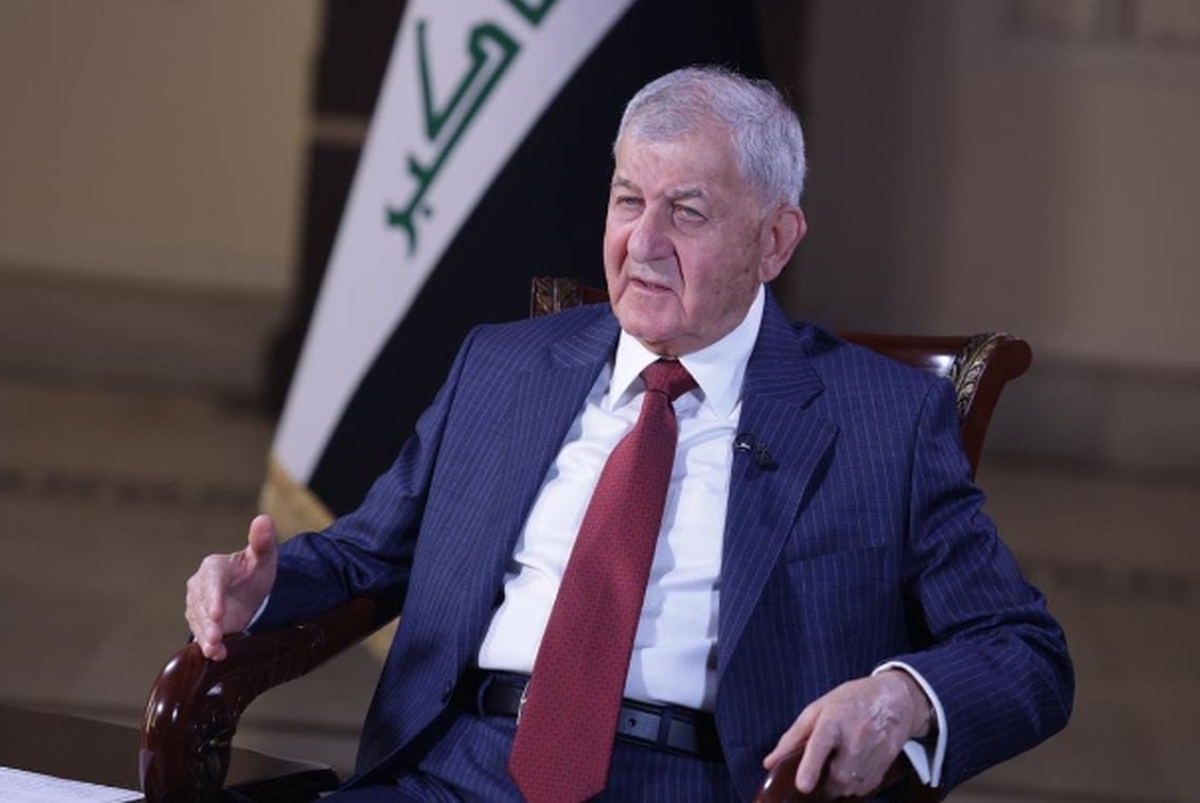 رئیس‌جمهور عراق می‌گوید حق مردم ایران داشتن زندگی باعزت است