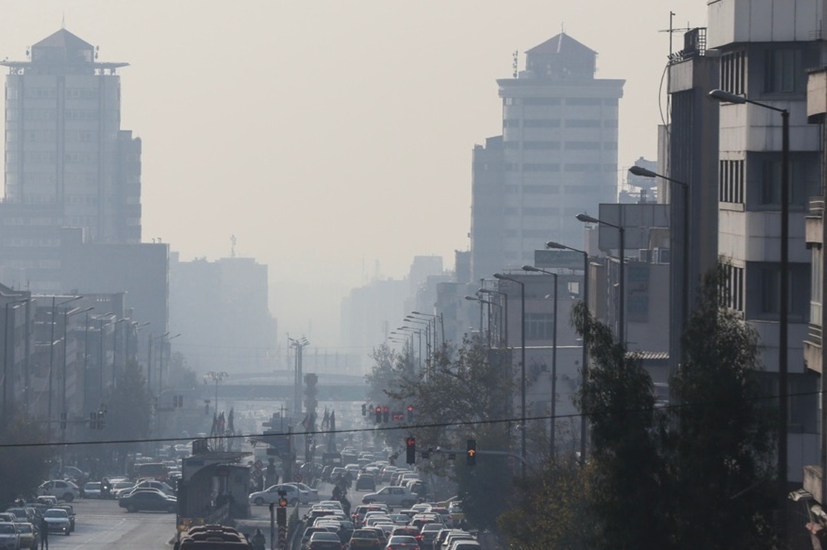 پیش‌بینی افزایش آلودگی هوا تا روز یکشنبه | شاخص کیفیت هوای تهران: ۱۸۲