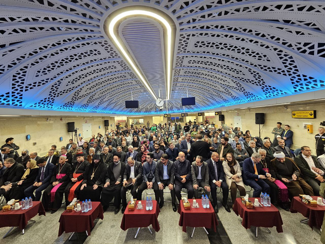 ایستگاه مترو «مریم مقدس» افتتاح شد