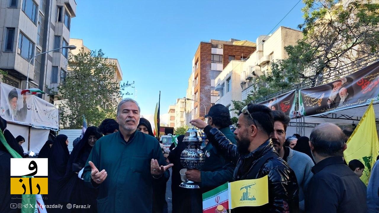 گزارش تصویری از مراسم اربعین رهبر شهید گزارش تصویری از مراسم اربعین رهبر شهید