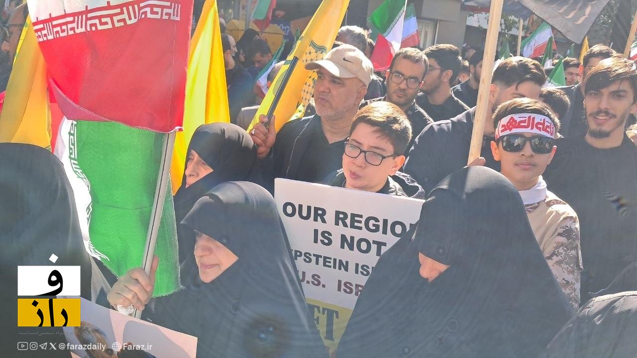 گزارش تصویری از مراسم سوگواری اربعین رهبر شهید