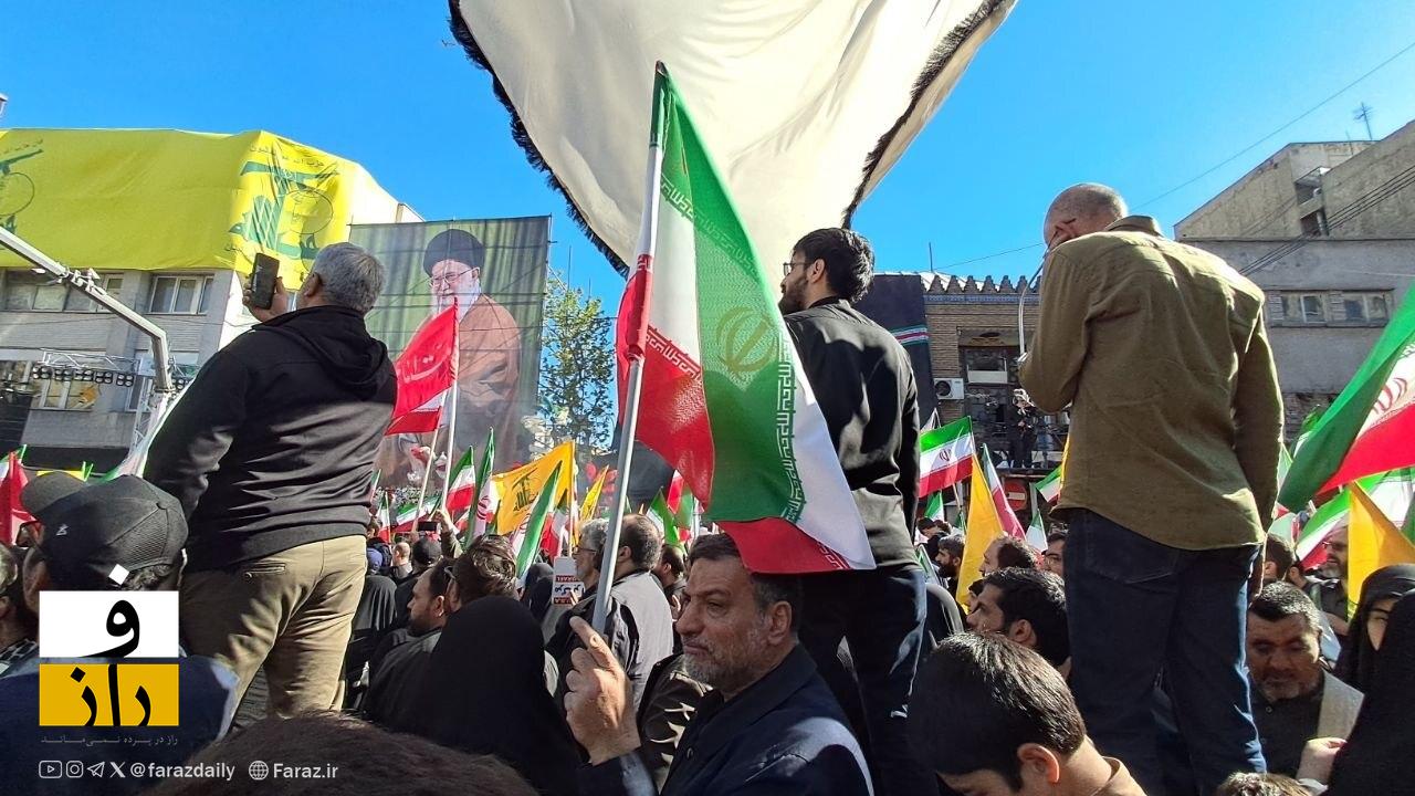 گزارش تصویری از مراسم سوگواری اربعین رهبر شهید