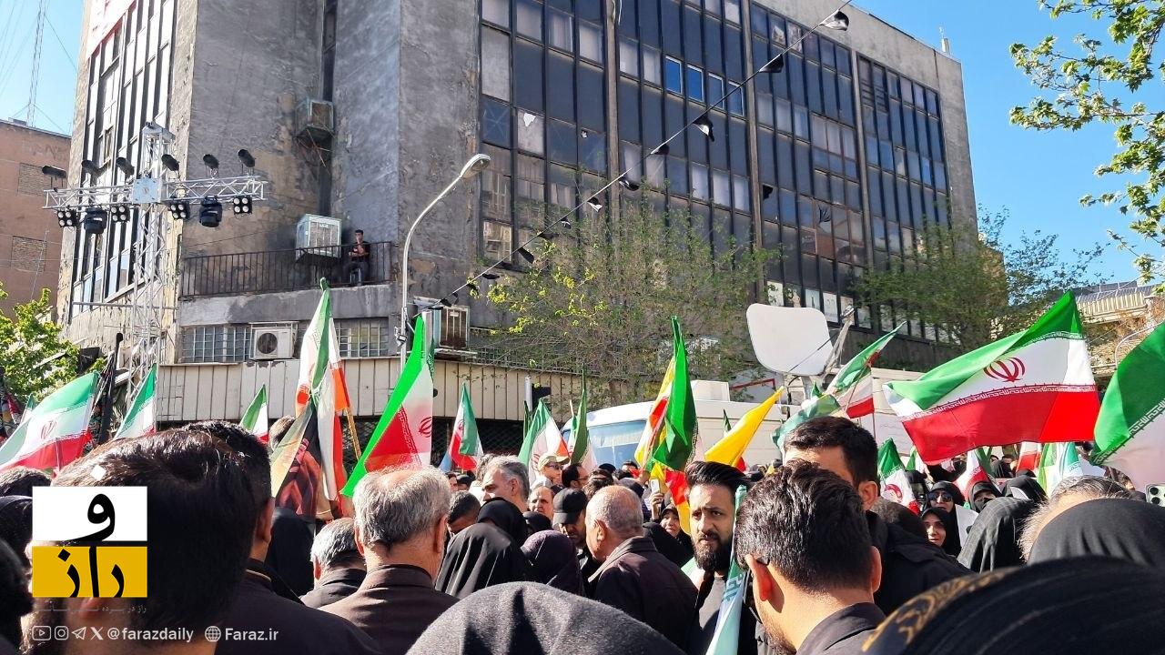 گزارش تصویری از مراسم سوگواری اربعین رهبر شهید