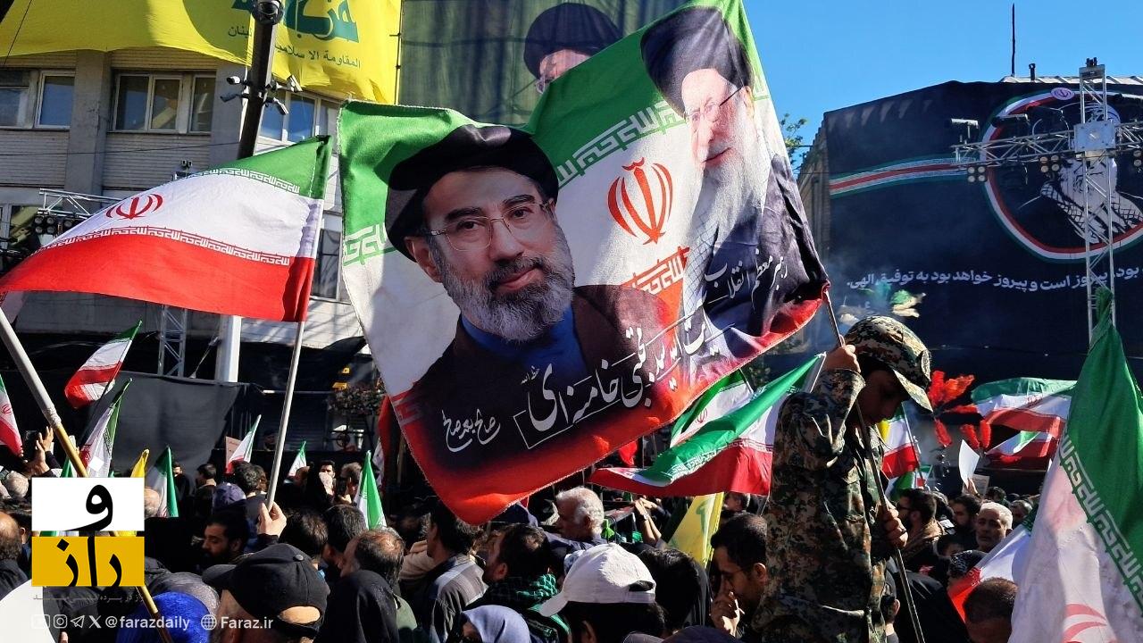 گزارش تصویری از مراسم سوگواری اربعین رهبر شهید