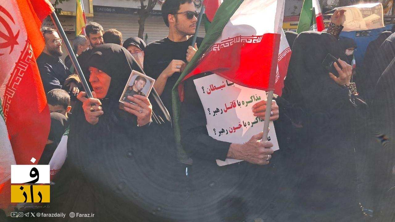 گزارش تصویری از مراسم سوگواری اربعین رهبر شهید