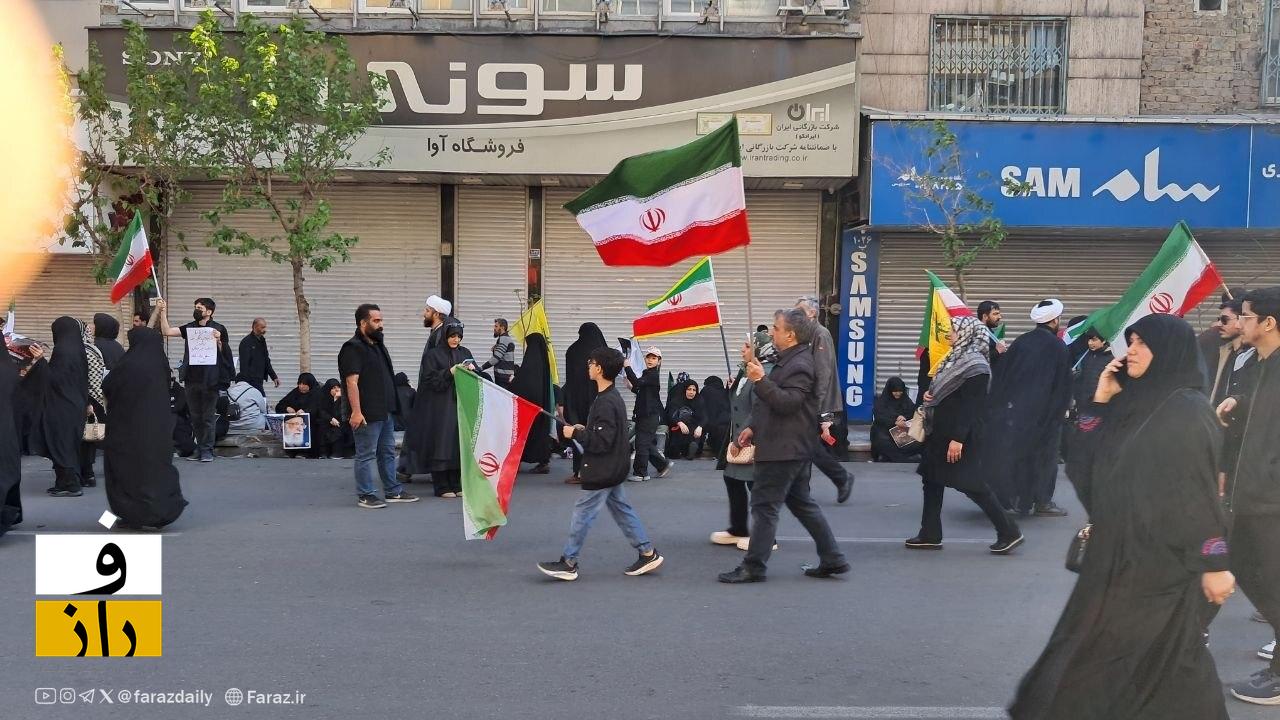 گزارش تصویری از مراسم سوگواری اربعین رهبر شهید