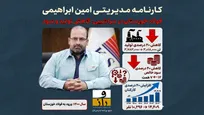 فولاد خوزستان با مدیریت امین ابراهیمی | کاهش ۴۰ درصدی سود | تولید فولاد ۲۰ درصد آب رفت!