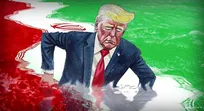 ترامپ در باتلاق ایران گرفتار می‌شود