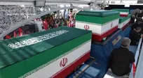 جمعیت انبوه در خیابان‌های تهران برای مراسم تشییع چندروزه رهبر معظم