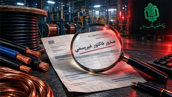 مورد عجیب «فاکتور غیررسمی» در شرکت تولیدی سیم‌وکابل تبریز؛ برخورد سردار دهقان و سازمان مالیاتی چه خواهد بود؟