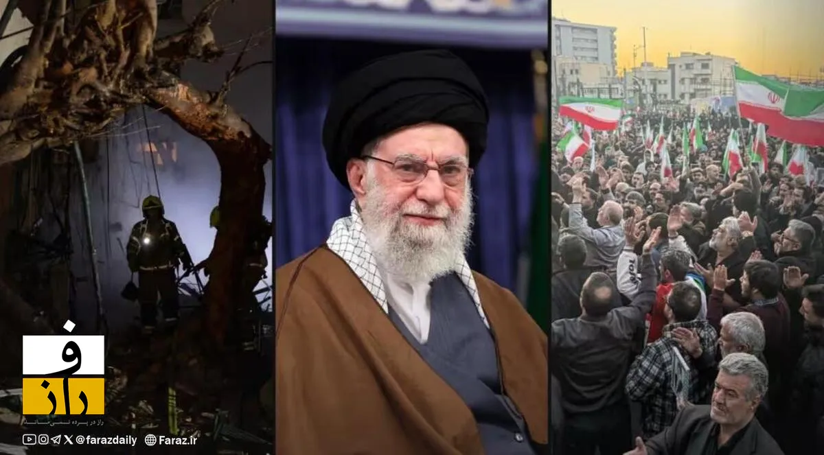 روز سوم جنگ / بخش اول: حملات هوایی اسرائیل، موشک‌ باران ایران و تحولات جدید در منطقه
