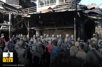 گزارشی از حریق بازار رشت در حوادث دی ماه