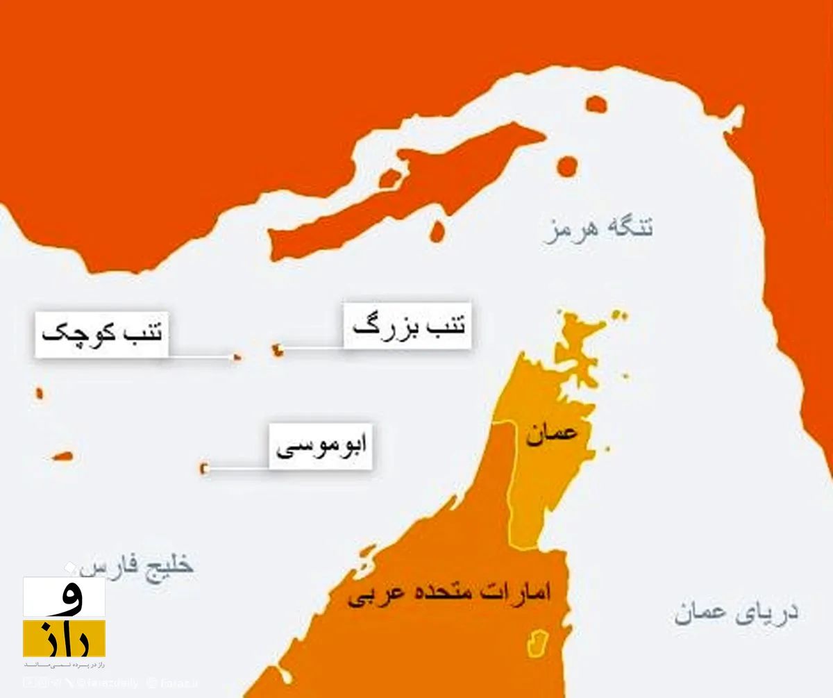 جزایر ایرانی؛ کادوی تولد ۵۰ سالگی امارات