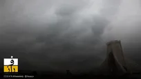 اطلاعیه هواشناسی تهران درباره رگبار، رعدوبرق و باد شدید