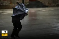 بارش باران و وزش باد در نیمه غربی کشور و دامنه جنوبی البرز
