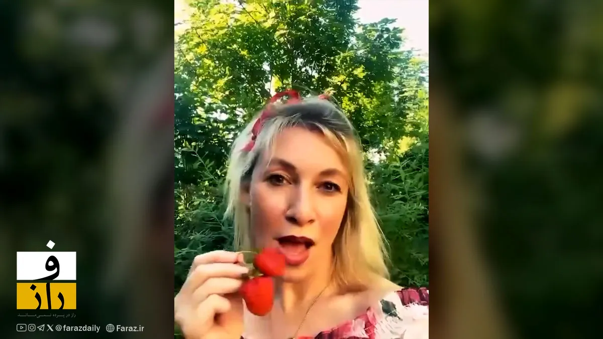 ماریا زاخاروا، توت فرنگی و باقی قضایا